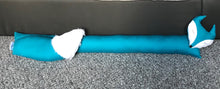 Load image into Gallery viewer, Teal Fox Draught Excluder