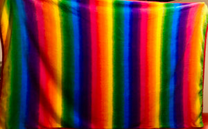 Rainbow Fleece Blanket